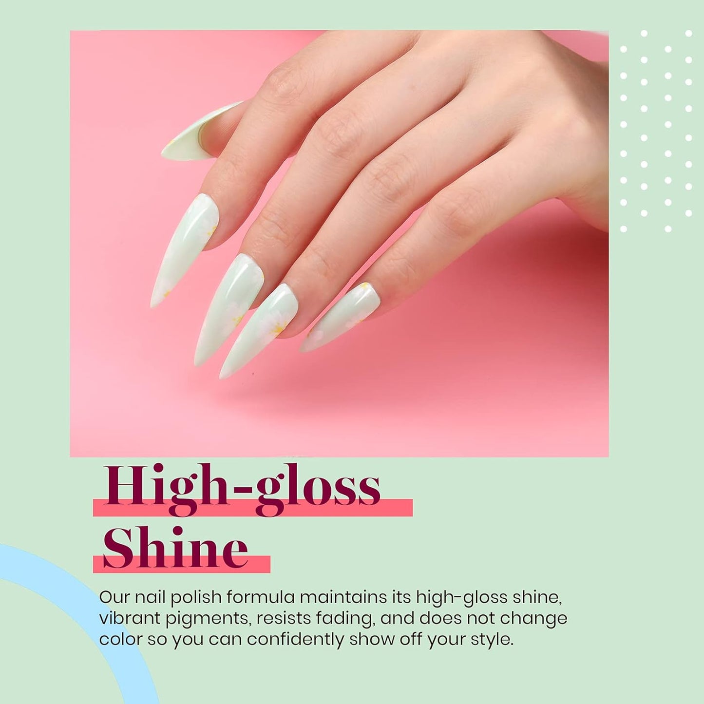 Beetles Gel Nail Polish 15ml Green Gel Polish Pastel Mint Green Color Gel Polish Soak off Uv Led Nail Lamp Nail Art Manicure Salon Salon DIY Gel Nail Design