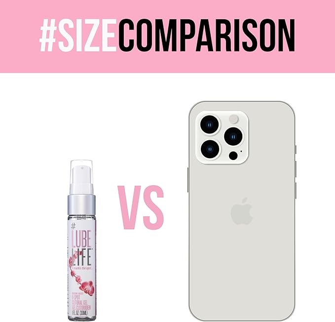 #LubeLife O-Spot Clitoral Gel, 1oz Warming Silicone-Based Stimulant for Women and Couples, Intense Stimulating Arousal Gel, Heightens Pleasure, for External Use Only