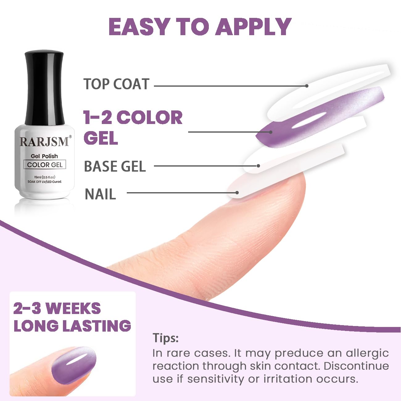 RARJSM Moonlight Mirror Cat Eye Gel Nail Polish Grape Purple Silver White Smoothie Glitter 15ml Ceramic Shimmer Velvet Cateye Gel Polish with Magnetic Stick UV LED Curing Require Soak Off Home Salon