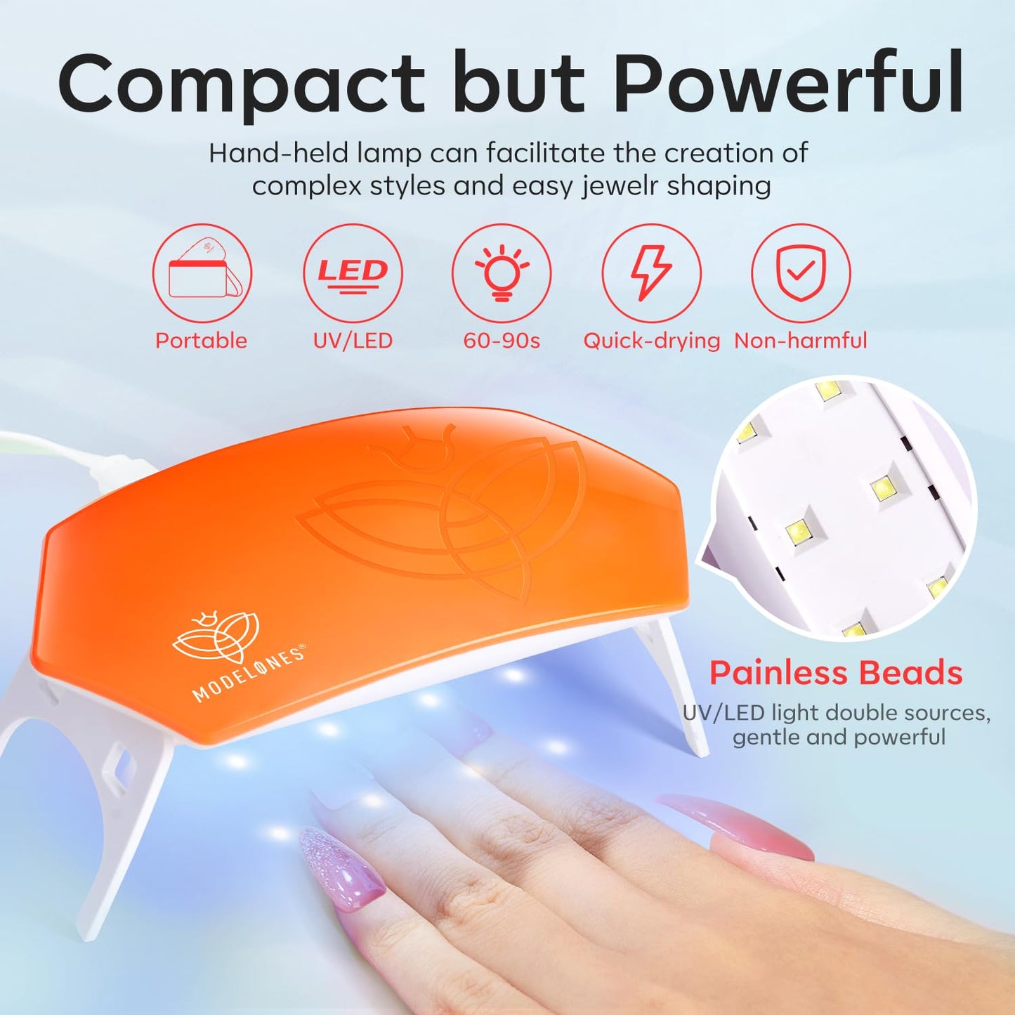 Modelones 133pcs Poly Nail Gel Kit, 32 Colors Spring Pink Pastel Poly Extension Gel kit with Nail Lamp Base Top Coat Slip Solution Builder Enhancement Manicure Tools for Starter Supplies