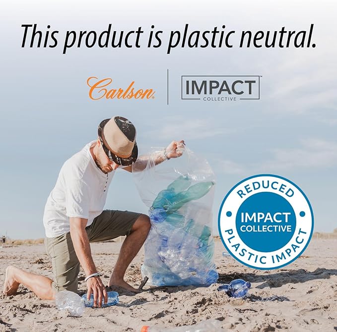 Carlson - Chelated Cal-Mag, 2:1 Calcium to Magnesium Ratio, Bone Support, Muscle Function & Energy Production, 180 Tablets