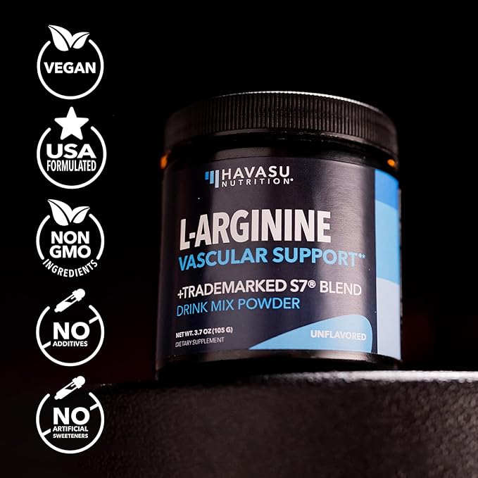 Pre Workout Powder - L Arginine Powder Nitric Oxide Supplement for Men and Women - Pre and Post Workout Support - L-Arginine L Citrulline and Beet Root Powder - Endurance and Performance - Unflavored