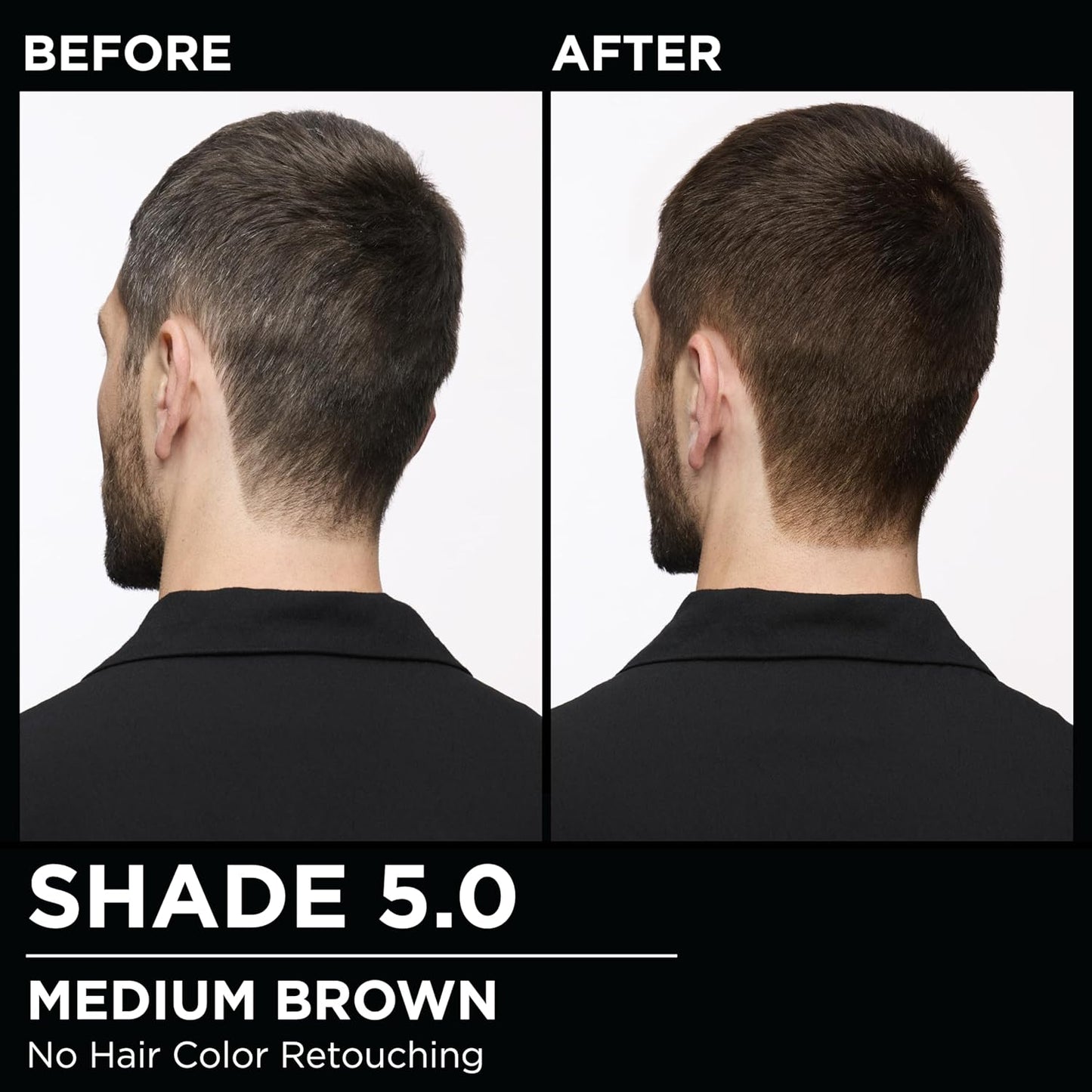 Garnier Hair Color Olia Ammonia-Free Brilliant Color Oil-Rich Permanent Hair Dye, 5.0 Medium Brown, 2 Count (Packaging May Vary)