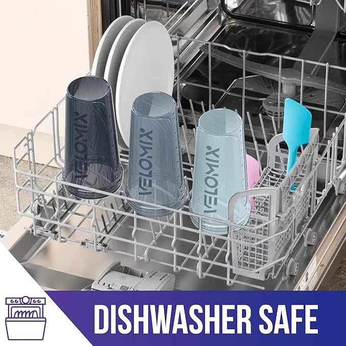 '-4 PACK- 28 oz Shaker Cups for Protein Shakes - 4x Wire Whisk | Leak Proof Protein Shaker Bottles for Protein Mixes | Protein Shaker Bottle Pack | Mixer for Protein Shakes(Aqua Depths)