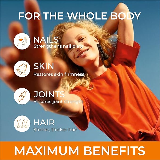 SIRUNES Bovine Collagen Supplements for Men and Women I Hydrolyzed Grass Fed Bovine Collagen Peptides Dietary Supplement for Joint, Nerve & Bone Support - Non-GMO, Anti-Aging - 100 Capsules