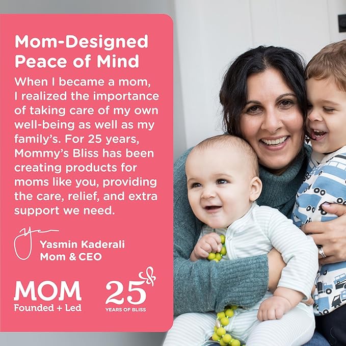 Mommy's Bliss Postnatal Support Reset My Body Gummies with Biotin & Collagen, Supports Postpartum Energy, Healing & Joint Health + Hair, Skin & Nails Health, Gluten Free, 60 Gummies (30 Servings)