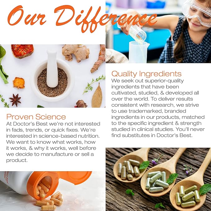 Doctor's Best Collagen Types 1 & 3 with Peptan, Non-GMO, Gluten Free, Soy Free, Supports Hair, Skin, Nails, Tendons & Bones, 1000 Mg, 540 Tablets