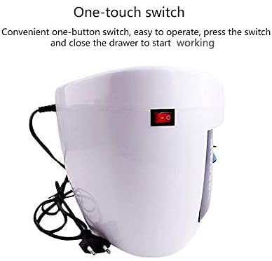 UV Sterilizer Disinfection Cabinet Ozone Disinfect for Nail Tools Nail Art Equipment Tool Manicure Portable Nail Disinfection Box Hairdressing Tool,Multipurpose for Health & Household