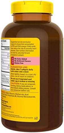 Fish Oil Burp-Less, 1200mg, 360mg Omega 3, 150ct