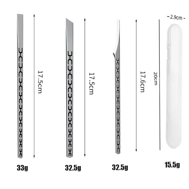 Stainless steel ingrown toenail pedicure knife set,professional foot skin scraper repair sharp blade kit for nail corn callus paronychia treatment. (2)
