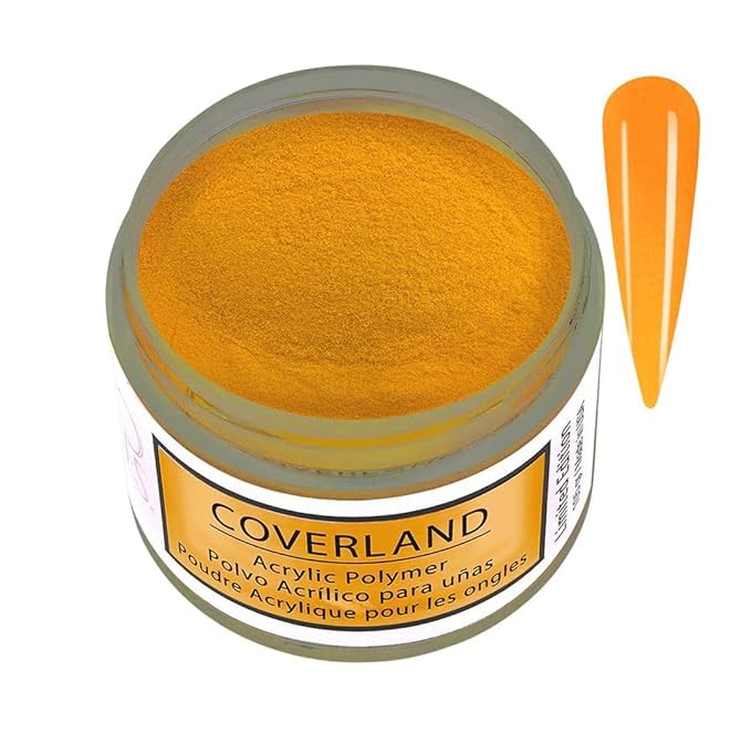 Tones Coverland Acrylic Nail Powder "Autumn Glow" - Limited Edition Acrylic Powder for Nail Design, Sculpting, and Masking Nail Bed Imperfections - Professional Acrylic Nail Supplies - (1.5 Oz)