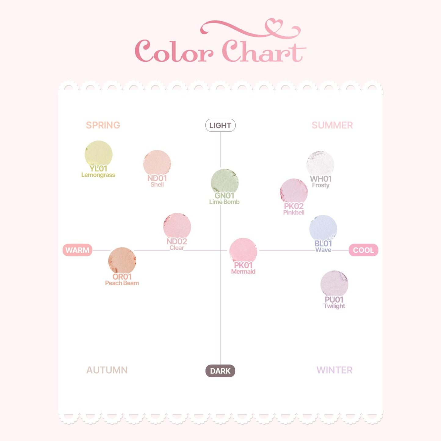 2aN Pure Glash Highlighter WH01 Frosty – Glass-Like Sheen Powder Highlighter for a Natural, Radiant Glow | Buildable, Long-Lasting, Lightweight Formula