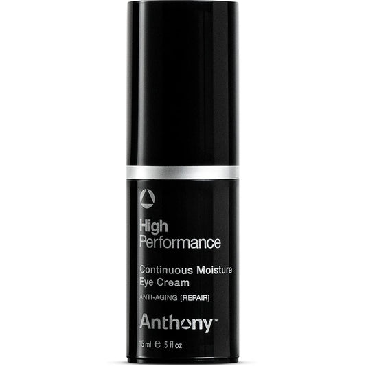Anthony High-Performance Eye Cream, Anti-Aging Continuous Moisture With Vitamins A, C & E, Caffeine, Jojoba & Squalane, Reduces Puffiness, Dark Circles & Fine Lines, 0.5 Fl Oz
