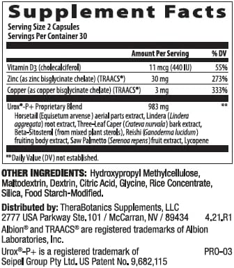 Advanced Men's Prostate Support by Ideal Prostate Plus Ultra with Reishi Mushroom, Saw Palmetto, Lycopene and More for Natural Prostate Relief* - 2 Bottles