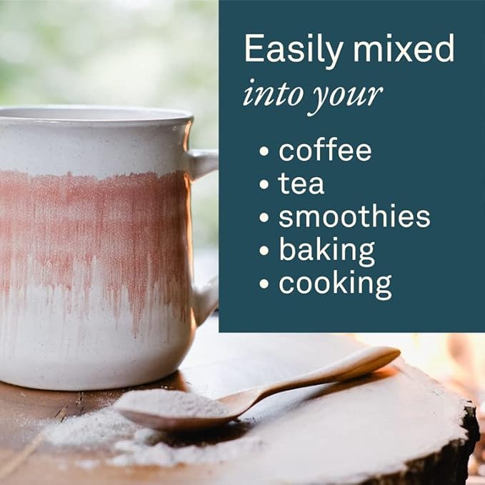 Organika Enhanced Collagen Relax Powder with Magnesium Bisglycinate and L-Theanine - Aids in Sleep, Sustained Energy Levels Throughout The Day- 250g