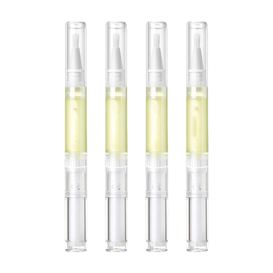 Nailz Nail 𝐆𝐫𝐨𝐰𝐭𝐡 Pen, Radiant Cuticle Oil Pen, Serum Cuticle Oil for Nails, Nail 𝐍𝐮𝐭𝐫𝐢𝐞𝐧𝐭 Oil Pens for Moisturize Strengthen 𝐁𝐫𝐢𝐠𝐡𝐭𝐞𝐧 Nails Care (4pcs, 2ml)