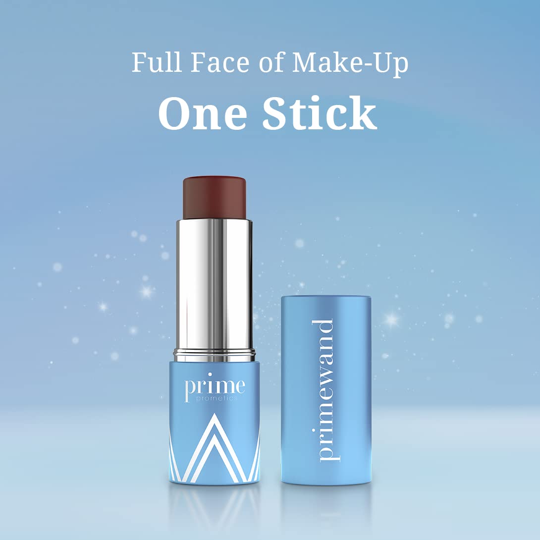 PrimeWand Pigment – Stunning & Natural Pro-Age Makeup Stick – Contour and Blush Beauty Stick for Mature Women – Blush, Lipstick & Contour in One (Pigment)