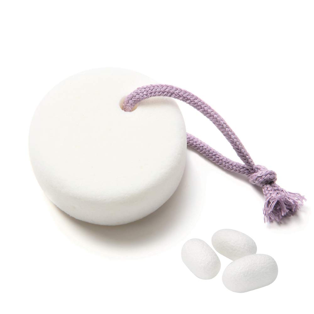 Pumice Stone for Feet, Body, Hands [Made in Japan] Silk or Charcoal Plus Hyaluronic Acid Essence Blended for Extra Fine Smooth Finish, Soft Foot Pumice Scrubber (Silk Essence)