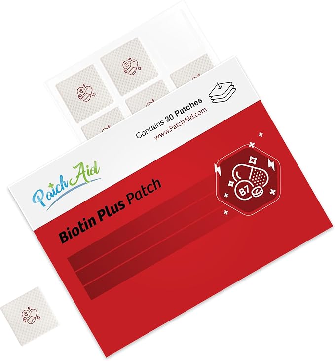 Biotin Plus Topical Patch by PatchAid 30-Day Supply