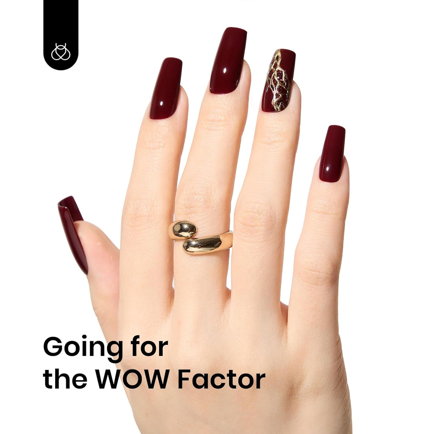 Beetles Merlot Wine Gel Polish 15ml Dark Maroon Red Gel Nail Polish Fall Winter Soak Off UV LED Lamp Art Manicure Salon DIY Home Solid Design 0.51Oz Gift for Women