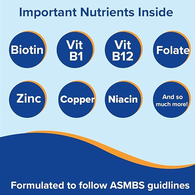 Bariatric Fusion ONE Per Day Bariatric Hair Skin and Nails Vitamins REJUVENATOR for Women | Bariatric Vitamin Vegan Supplement Includes Biotin, Vitamin B12, and B1 | Easy to Swallow | 60 Capsules