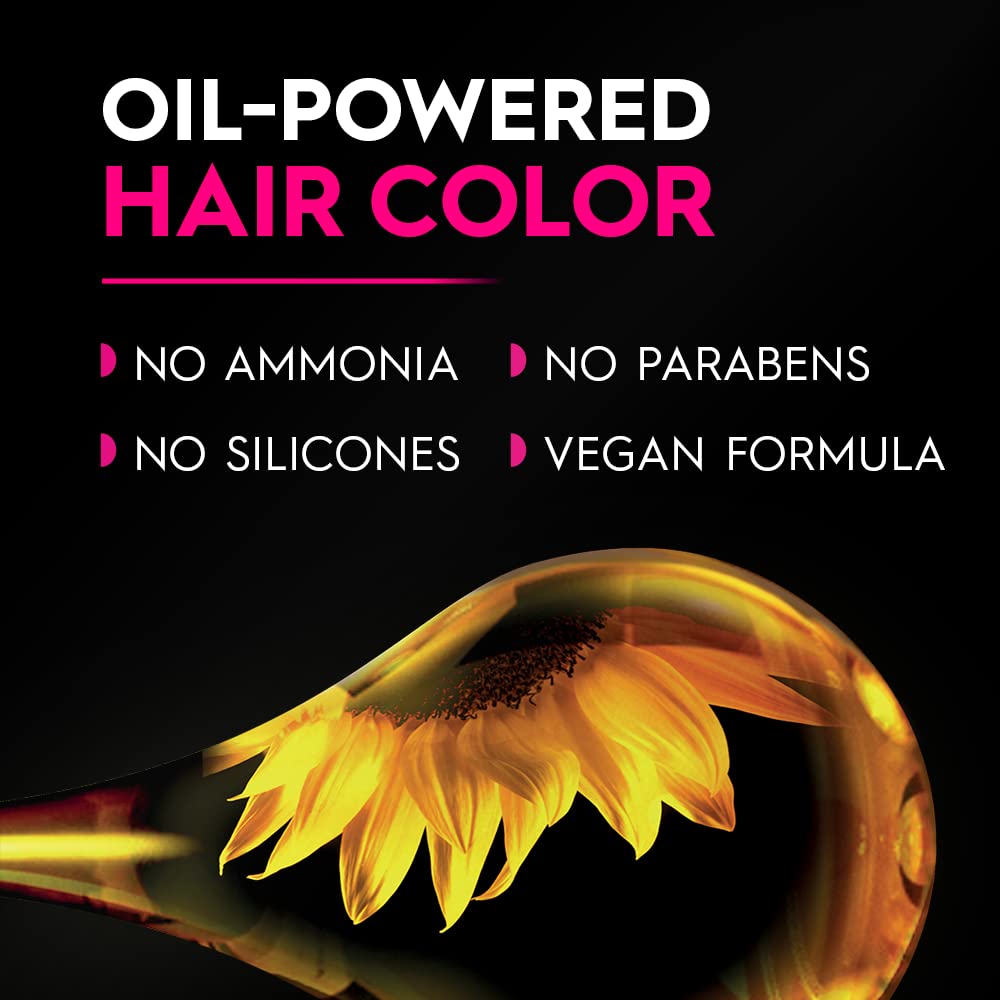 Garnier Hair Color Olia Ammonia-Free Brilliant Color Oil-Rich Permanent Hair Dye, 8.22 Medium Rose Gold, 2 Count (Packaging May Vary) (Pack of 2)