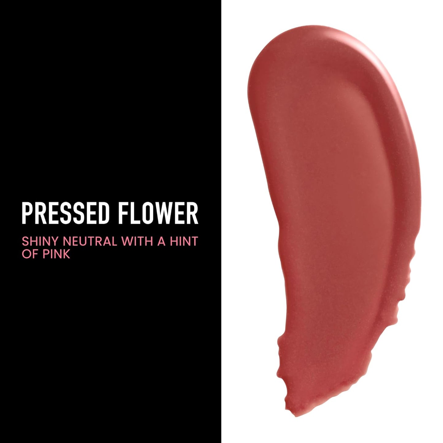 Frankie Rose Cosmetics Lip Gloss | Non-Sticky Formula, Long Lasting Gloss Shimmer, Bold Pigment & Hydrating Gloss of Lips, Pressed Flower Glossy Lip Gloss, 20g