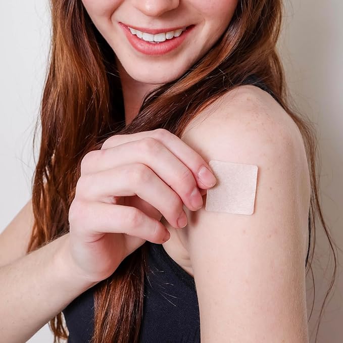 Veru Wellness Biotin Plus Daily Patch - B7, Collagen - Self Adhesive Time Release Patch (60 Day)