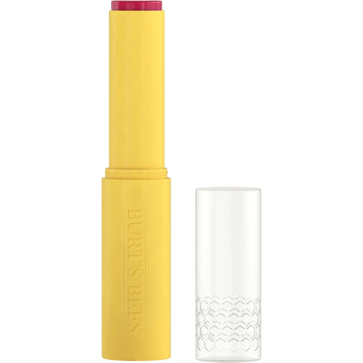 Burt’s Bees Tinted Boosted Balm, Cheeky Cherry, Hydrating Tinted Lip Balm with Vitamin C, E, and F Core, 24 Hour Lip Moisturizer with Responsibly Sourced Beeswax, 100% Natural Origin, 1 Count, 0.16oz