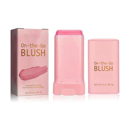 Blush Rare Beauty Liquid Blush Stick Cream Blush Natural Waterproof Long Lasting Powder Blusher,On The Go Blush Brushes For Makeup Cheeks,Suitable For All Skin Types (pink)