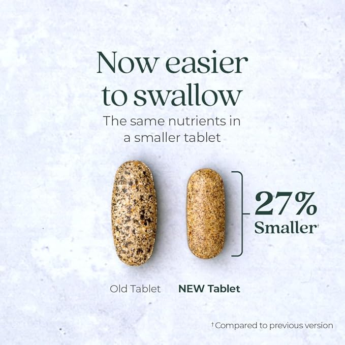 New Chapter Women's Multivitamin for Immune, Beauty + Energy Support with 20+ Nutrients -- Every Woman's One Daily, Gentle on the Stomach, 72 Count