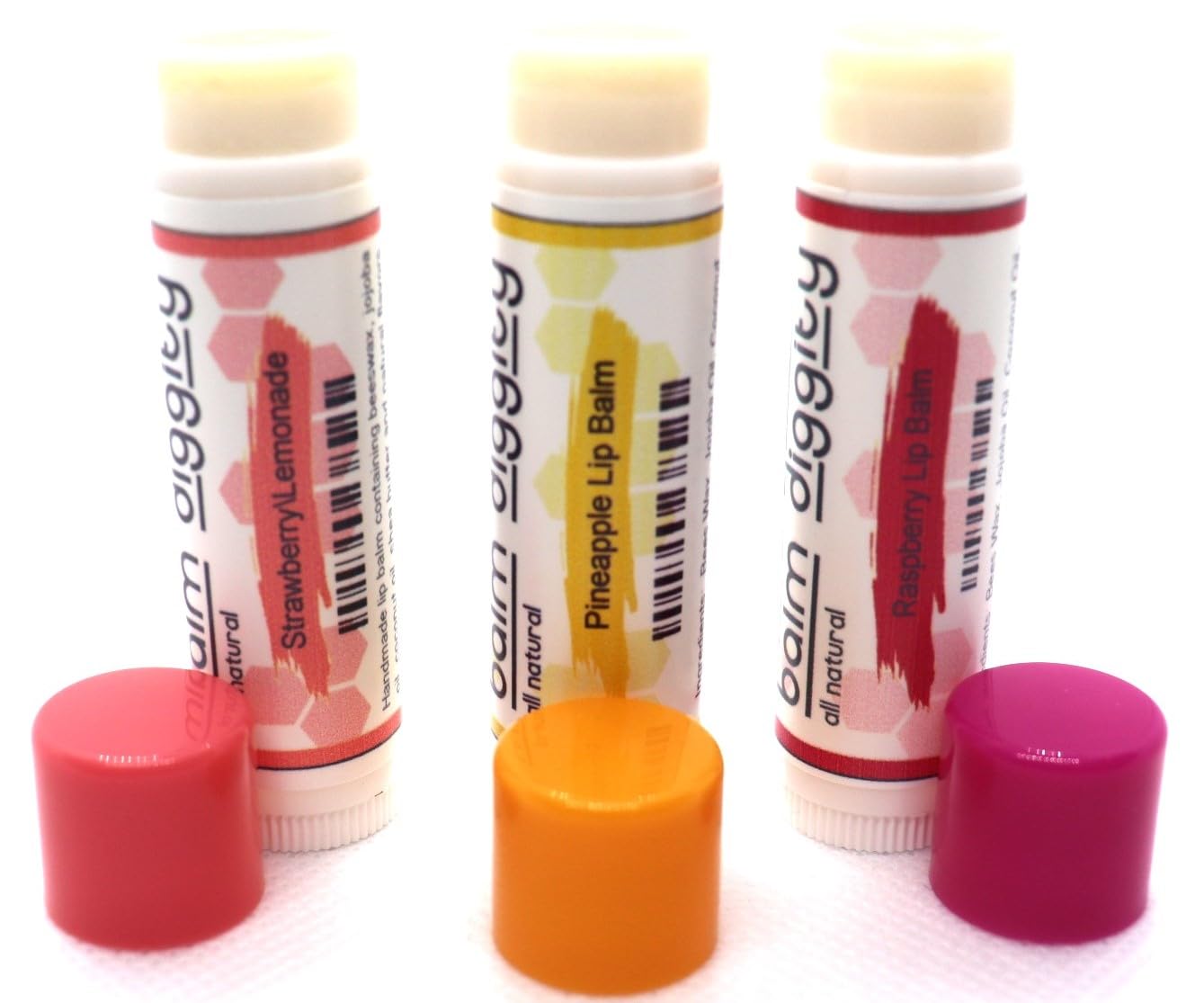 It's The Balm Diggity Beeswax All Natural, Moisturizing, And Nourishing Lip Balm, Made With Only 5 Ingredients, 1 tube, 0.15 ounces (3-PACK)