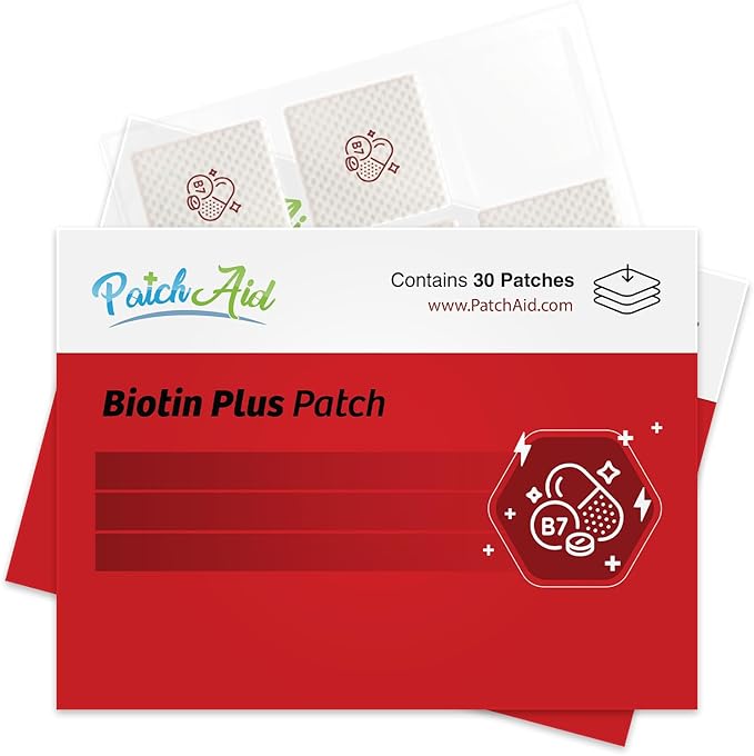 Biotin Plus Topical Patch by PatchAid 30-Day Supply