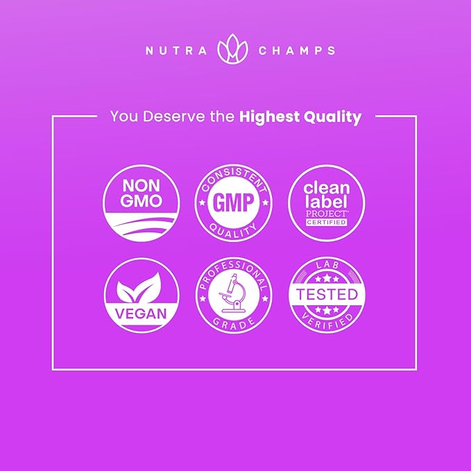 NutraChamps (2 Pack) Biotin Gummies 10,000mcg [High Potency] for Healthy Hair, Skin & Nails for Adults & Kids - 5000mcg in Each Gummy Vitamin - Vegan, Non-GMO, Pectin-Based Hair Health Supplement