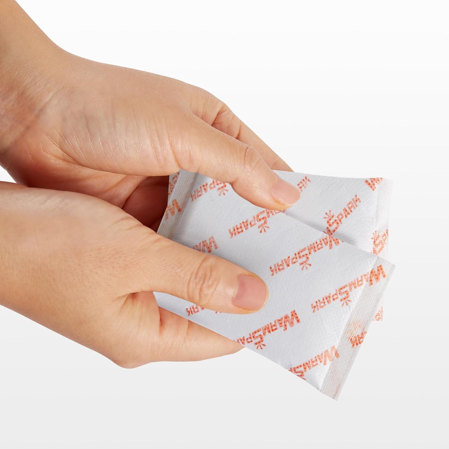 Hand Warmers Disposable Single Use Air Activated Heat Packs for Hands, Toes and Body - Up to 12 Hours of Heat - WarmSpark