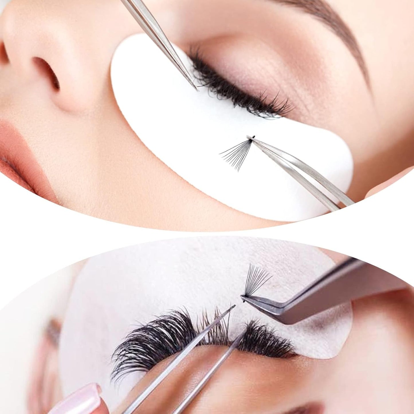 Pre-made Fans for Eyelash Extension 500+6D C Curl Handmade Loose Volume Lashes9-16mm