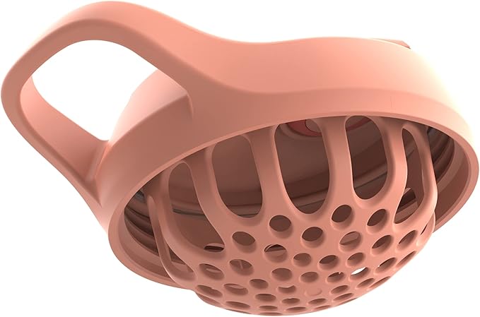 Promixx Pursuit Shaker Bottle Insulated Stainless Steel Water Bottle and Blender Cup, 18oz, Coral