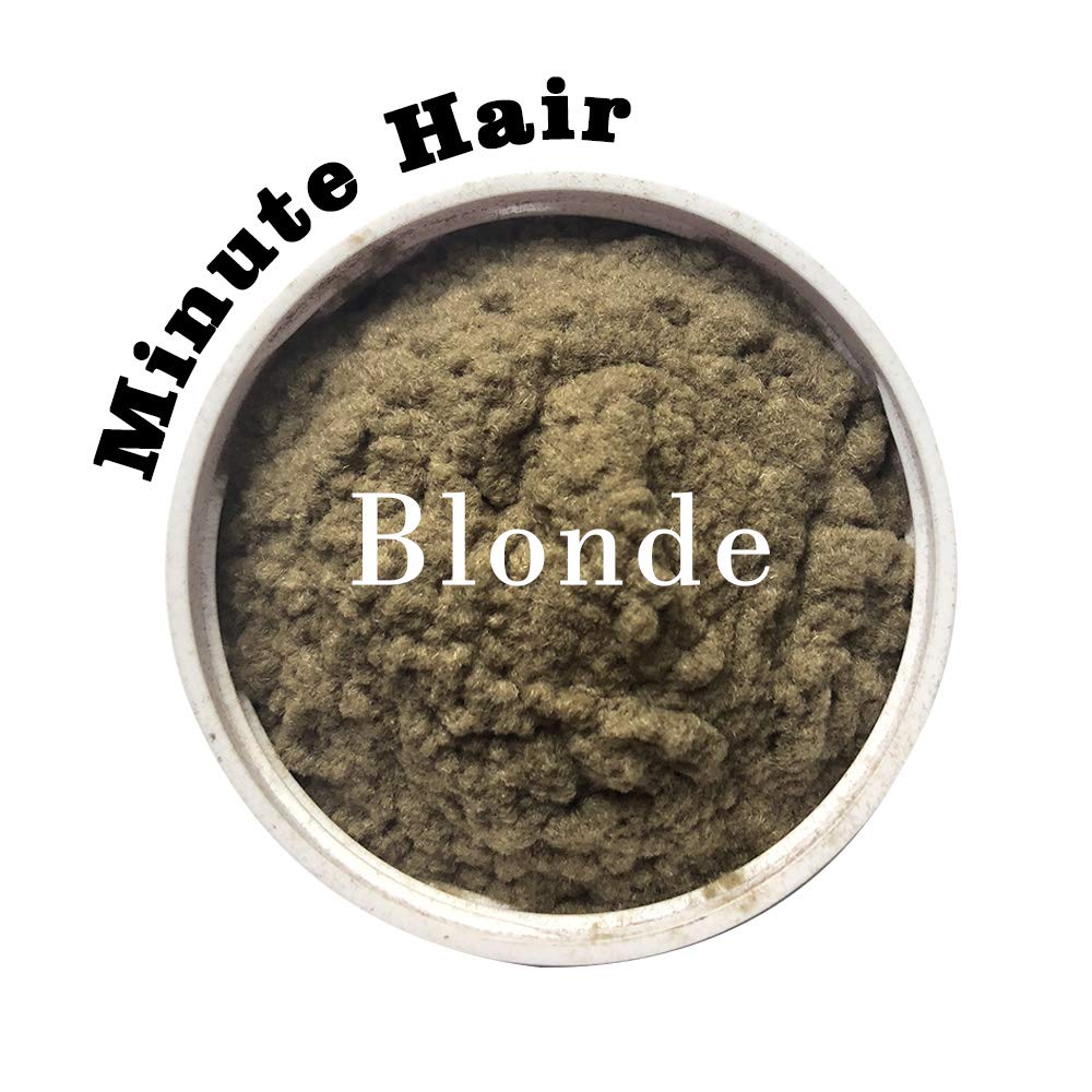 Hair Building Fibers Blonde 57 Grams (2 oz) Minute Hair Refill Hair Loss Concealer That You Can Use for Your Bottles From Competitors Like Toppik, Xfusion (Blonde)