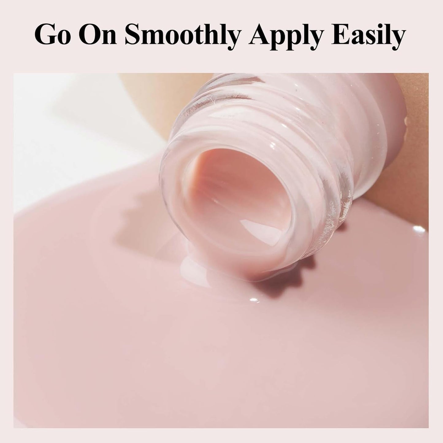 Nude Nail Polish Quick Dry, Natural Sheer Color Nail Lacquer, Long Lasting & Fast Drying, Nail Pigment Oil-Based for Nail Art, Fingernail Concealer Polish, 1PC 12ML for French Manicure