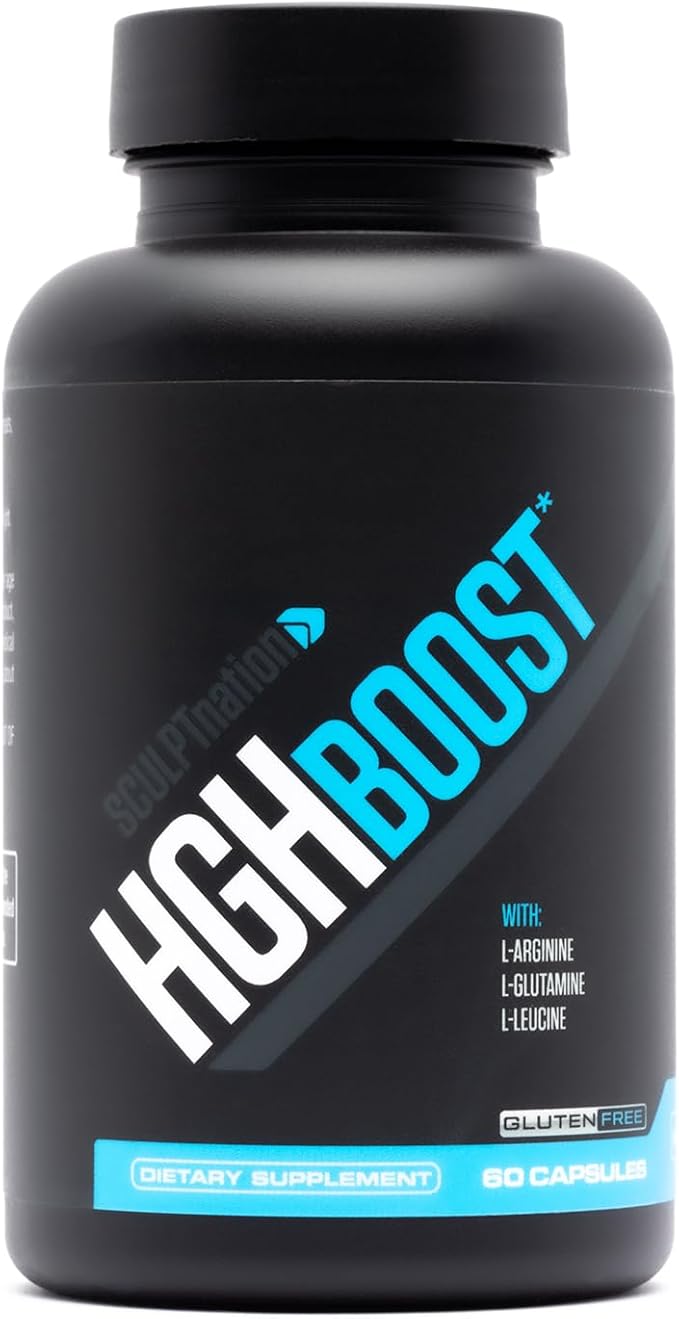 Sculpt Nation by V Shred L Arginine, Tribulus Terrestris & Amino Acids for Energy, Performance, and Vitality Support, Lean Body Mass and Recovery Support - 60 Gluten Free Capsules