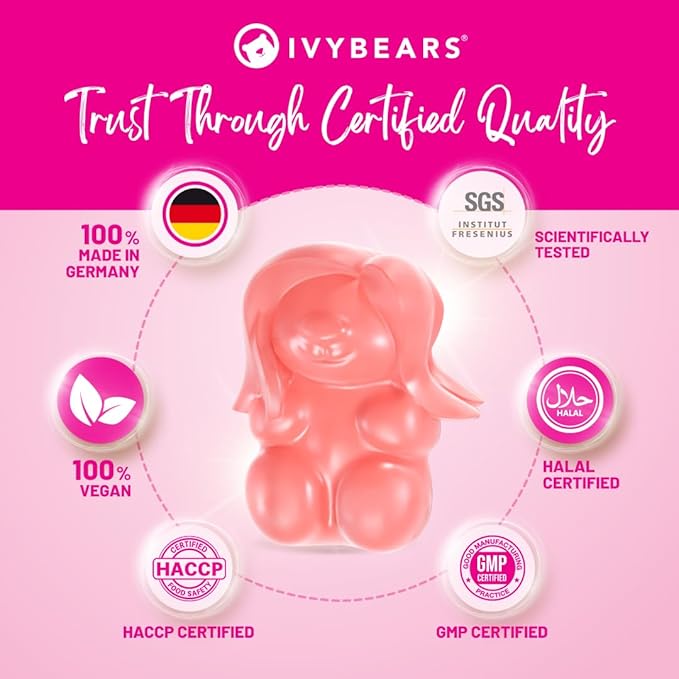 Women’s Hair Vitamins Gummies 1 Month Supply | Biotin 15,000mcg & Multi-Vitamin Complex for Hair, Skin & Nails | Salon-Quality Vegan Hair Care | 100% Vitamin Boost - 60 Count