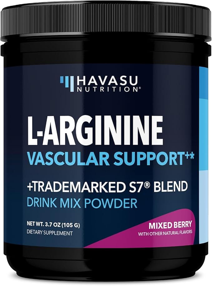 Pre Workout Powder - L Arginine Powder Nitric Oxide Supplement for Men and Women - Pre and Post Workout Support - L-Arginine L Citrulline and Beet Root Powder - Endurance and Performance - Mixed Berry