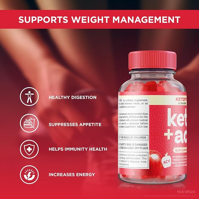 (2 Pack) Ketofit Keto ACV Gummies, Ketofit Gummies Advanced Weight Loss, Ketofit ACV Supplement, Keto Fit + ACV Gummy, Keto Fit Gomitas Reviews (120 Gummies)