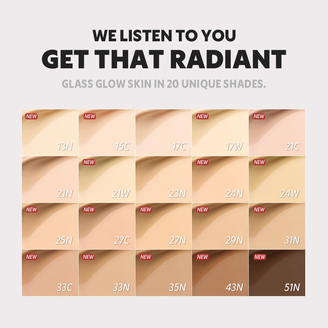 TIRTIR Mask Fit Aura Silver Cushion Foundation | Semi-glow Finish, Natural Coverage, Moisturizing, Lightweight, Korean cushion foundation (#15C Fair Porcelain, Full Size, 0.63 Fl Oz)