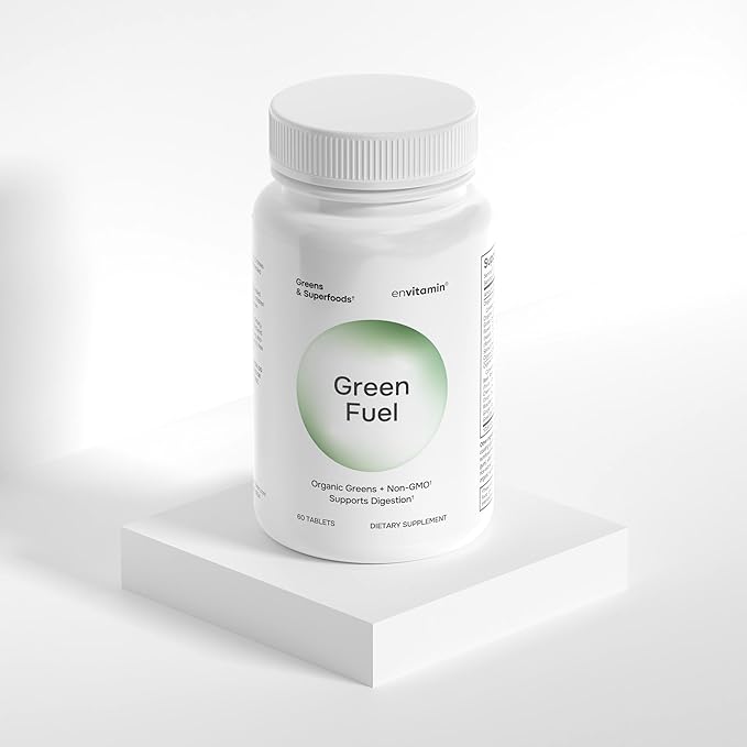 Green Fuel Organic Greens Tablets - Organic Greens, Fruit and Vegetable Blend