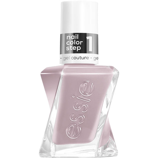 essie gel couture, Long-Lasting Nail Polish, 8-free Vegan, Fashion Freedom, Gray, Tassel Free, 0.46 fl oz