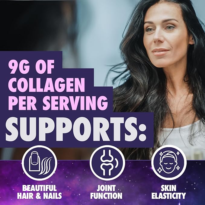 DR. EMIL NUTRITION Collagen Peptides Powder Plus Sleep Support - Collagen Powder for Women with 5-HTP, Melatonin & L-Theanine - Collagen Supplements with Biotin for Hair, Skin & Nails