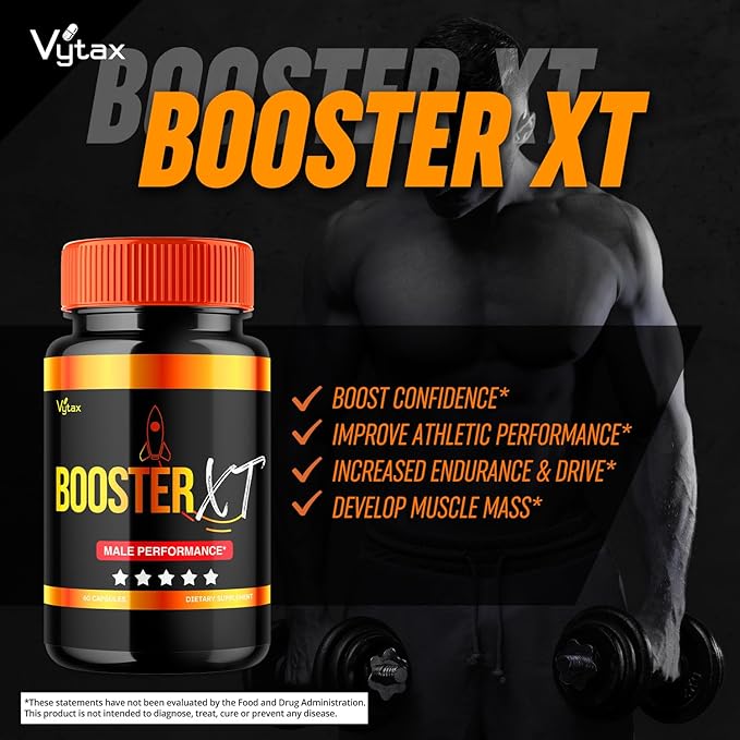 (2 Pack) Booster XT for Men, Booster XT Capsules, Premium Formula Vitamin Supplement Support Energy Peak Performance, Multivitamin Pastillas Capsulas BoosterXT Boost XL (120 Capsules)