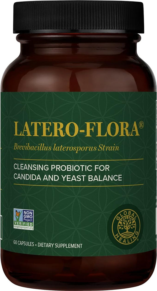 Latero-Flora Probiotic 60 count by Global Healing Center