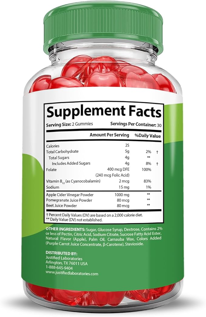 (2 Pack) Active Keto ACV Gummies Advanced Formula 1000MG ActiveKeto Keto Gummies Apple Cider Vinegar Formulated with Pomegranate Beet Juice Powder B12 Vegan Non GMO 120 Gummys